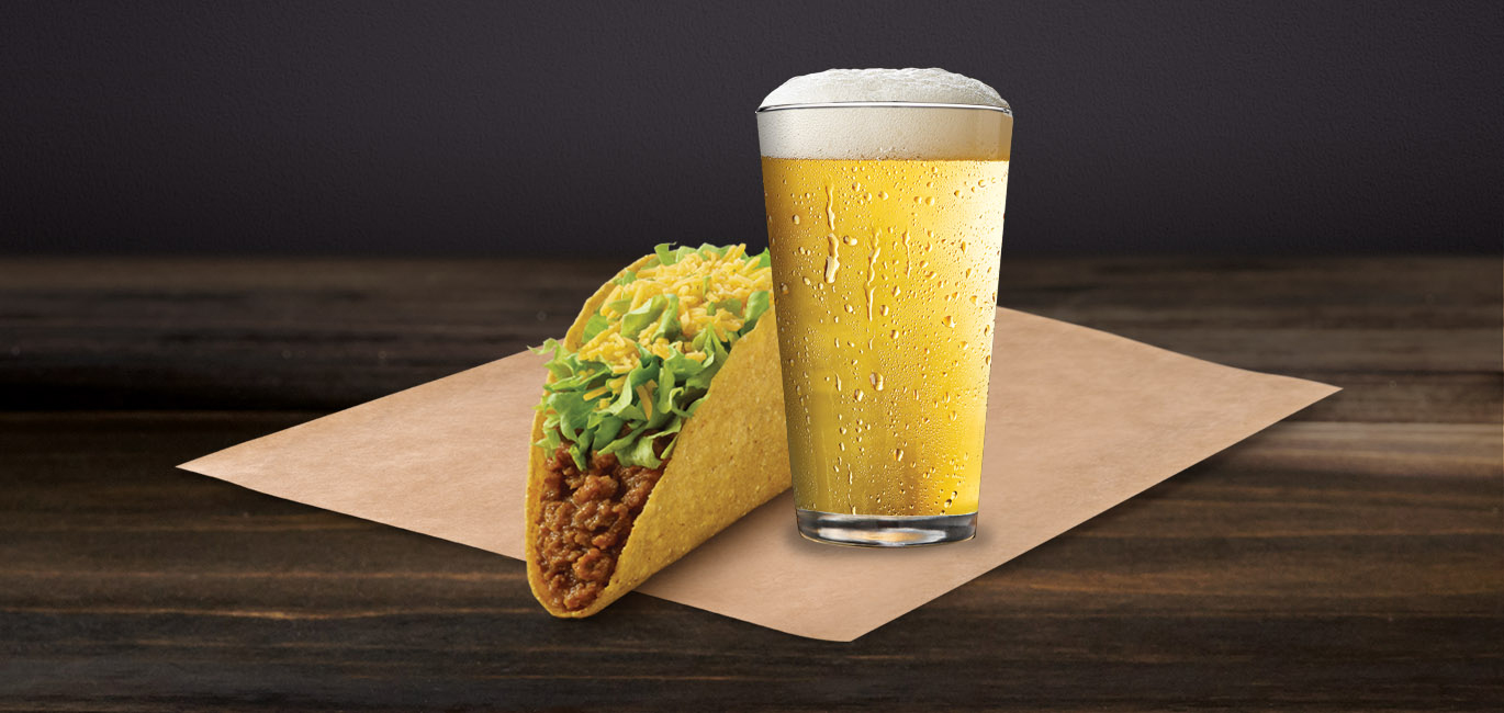 Taco and a Beer Taco Bell UK