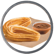 Churros with Caramel dip