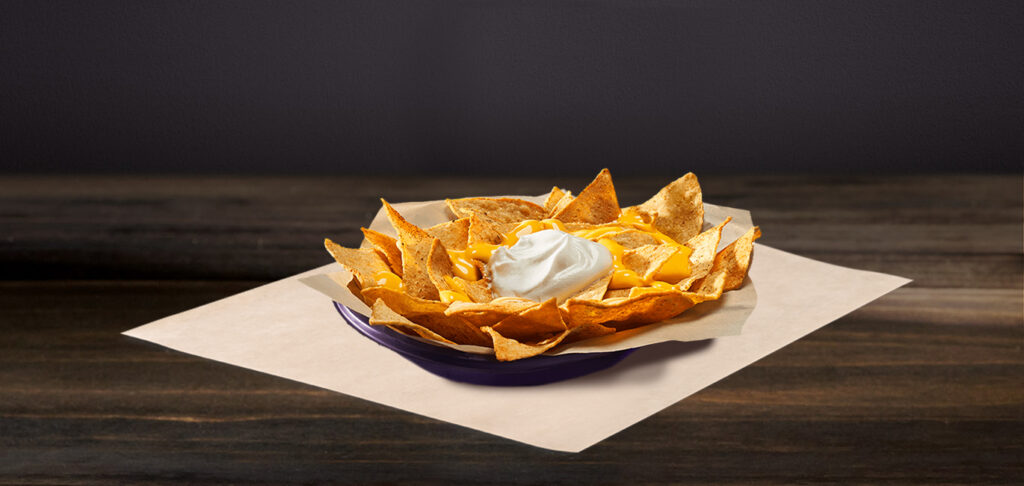 Cheesy Topped Nachos – Taco Bell UK
