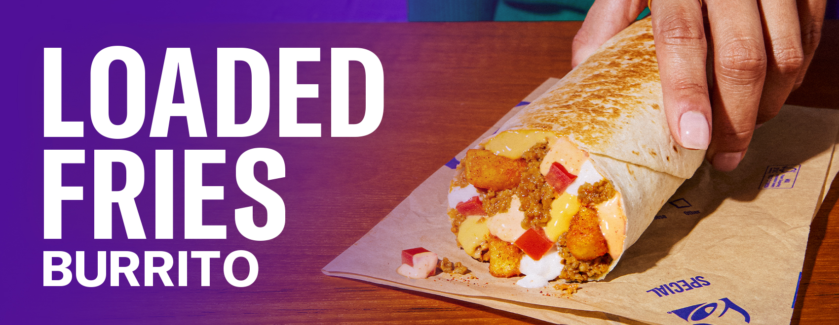 Loaded Fries Burrito