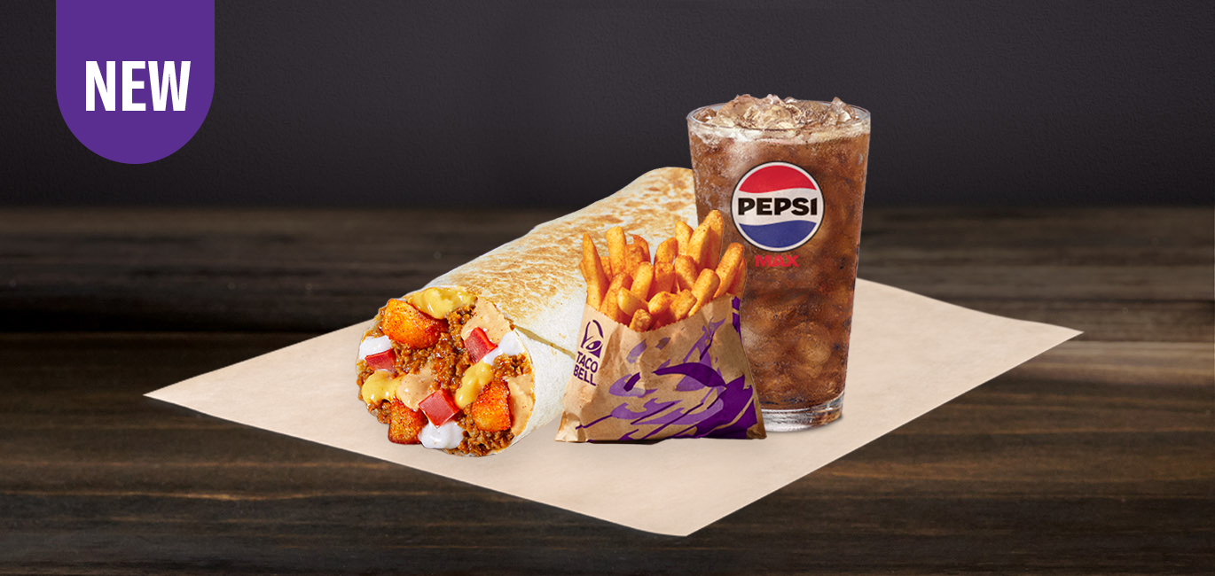 Loaded Fries Burrito Meal