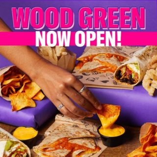 WE ARE OPEN WOOD GREEN! Serving you from 10.30am - 11pm through Click and Collect, dine-in, takeaway and delivery via Uber Eats, Deliveroo and Just Eat. Find us at 1&2 Gladstone House, Gladstone Avenue, N22 6JS.

We can’t wait to feed you!

#TacoBellWoodGreen #NewTacoBell #NowOpen #Tacos4life